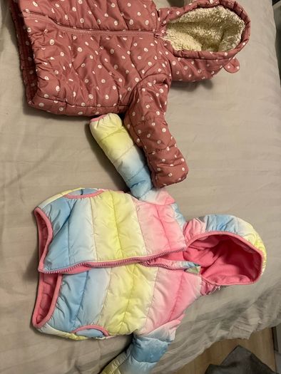 2 girls winter coats