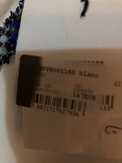 Ladies BNWT stunning Sandro Paris dress size 42
