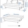 Sofa bed ikea never used Image 7