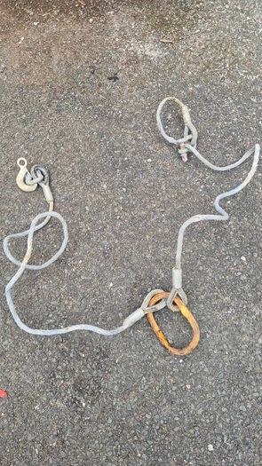winch rope towing lifting line