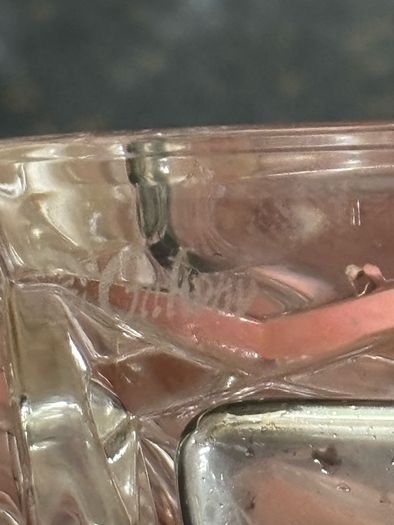 Vintage Galway Crystal Perfume Bottle