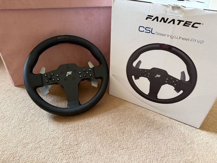 Fanatec Csl steering wheel P1 V2 QR2