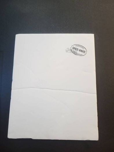 Greg Davis 5"x7" initialed matted open edition matted paper