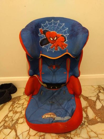 Car seat (spiderman, some cosmetic issues)