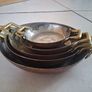 Graduated Set 5 Copper French Gratin Roasting Pans Image 2