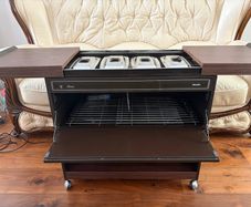 Philips Hostess Trolley Vintage Food Warmer on Wheels