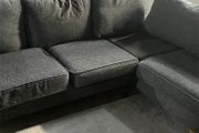 Grey corner sofa l shaped
