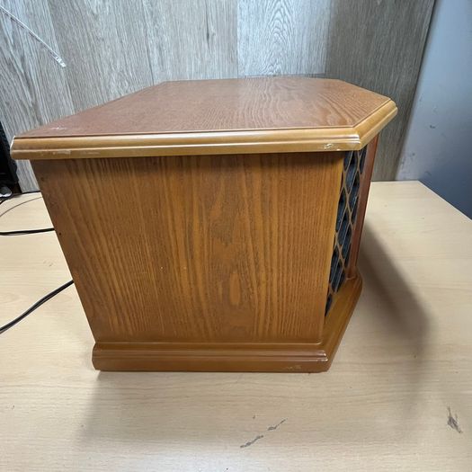 Neostar Deluxe Nostalgic Music Centre Wooden Box Vinyl Cd Cassette Radio