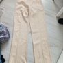Cream flare trousers size 10 Image 2
