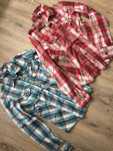 Woman's shirts tops short long 3/4 sleeves blouses size S size small