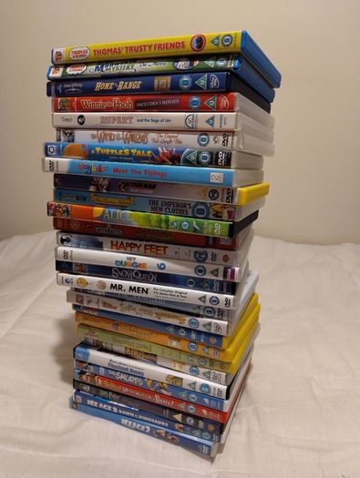 Collection Of Children,s Dvd,s
