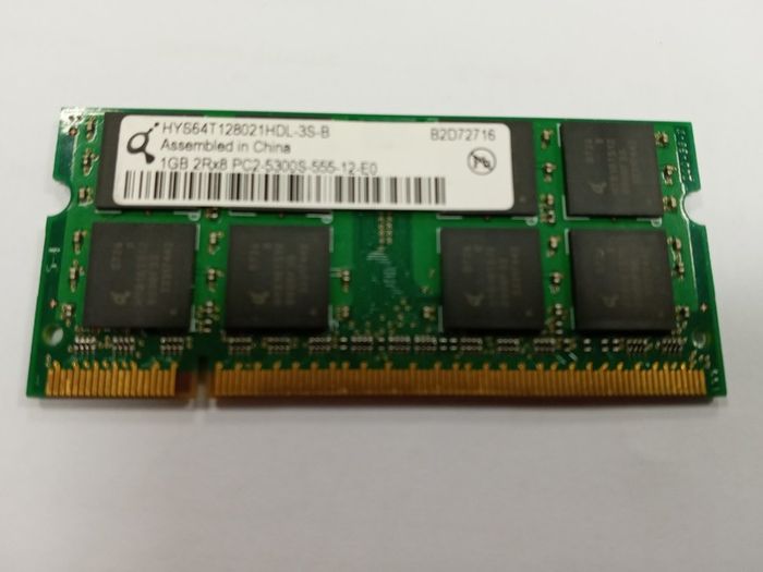 1gb 2rx8 Pc2-5300s Ddr2 Laptop Ram