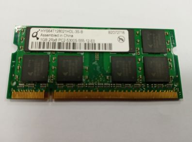 1gb 2rx8 Pc2-5300s Ddr2 Laptop Ram