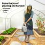 Walk-In Polytunnel Greenhouse 4.5 x 3m Image 6
