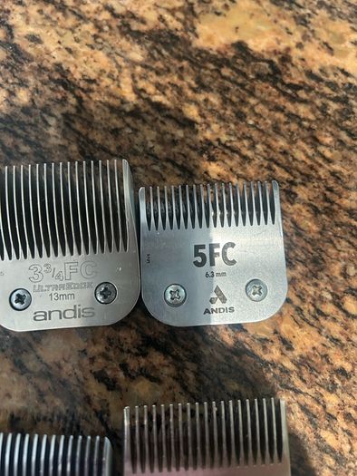 Andis Ultra dog clippers with blades . One blade brand new