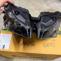 front led light Kawasaki ZX636 damaged
