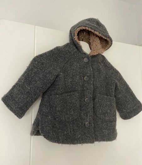Girls Zara winter wool coat