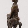 Woman On A Stool - Bronze (Signed) Image 6