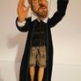 Rabbi Handmade Wooden Marionette Image 3