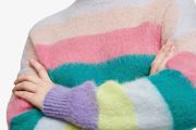Maje Meussa Striped Knitted Jumper