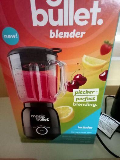 Nutribullet magic bullet Large Capacity Jug Blender & Smoothie Maker in Black - Pulse & Blend Technology