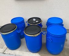 Food safe Barrels- Drums-blue Barrel