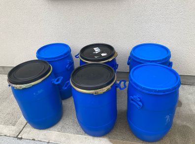 Food safe Barrels- Drums-blue Barrel