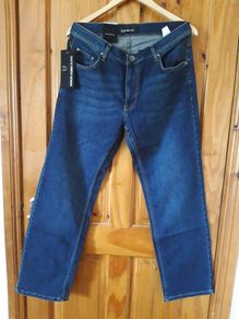 Remiss Uomo Jeans Straight 34S M (34" W x 30" L)