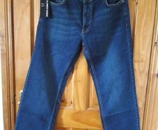 Remiss Uomo Jeans Straight 34S M (34" W x 30" L)