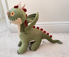 Barf And Belch How To Train Your Dragon approx. 11 Inch Soft Toy Plush Used Please see photos