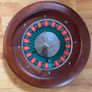 Wood roukette set with poker chips Image 2