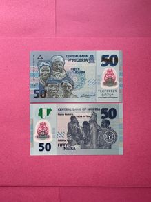Nigeria  50 Naira  2009  . ( UNCIRCULATED ) Pick  40a. Polymer / Plastic.