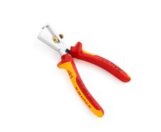Knipex Insulation Stripper with opening spring, universal chrome-plated
