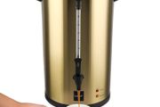 Commercial stainless steel Coffee Urn 16L 110cups Double Wall Stainless steel Large Coffee Maker