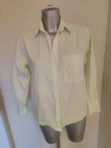 Zara lime shirt size XS UK8 Postage included