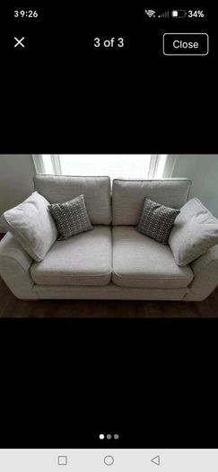 beige sofa
