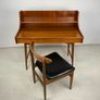Mid Century Danish Teak Desk & Chair Image 3