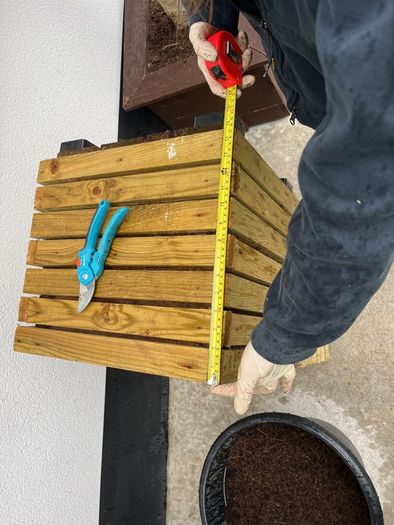 Solid Timber Garden Planters 25e Each