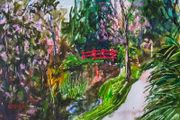 japanese gardens Watercolour