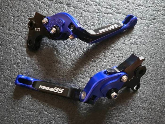 BMW R1200GS foldable levers