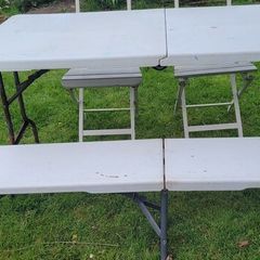 table,bench chairs outdoor