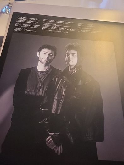 Chalk Crystalpunk dinked edition limited edition with signed polaroid splatter vinyl