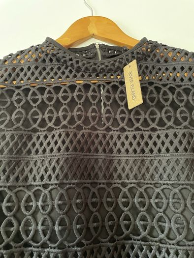 River Island black dress decadence size 18 New