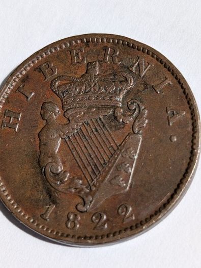 1822 Irish Halfpenny