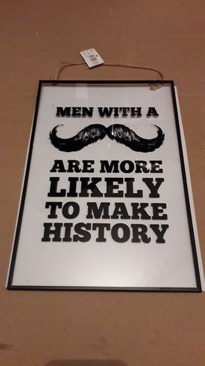Moustache Themed Gift Collection including Anchorman Wallet & Bottle Opener Keychain with Pub Coasters & Plaques (All Brand New)