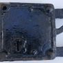 Amazing Antique Early Elbow Lock Rim Lock Image 3