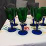 set of 10 small wine glasses, very unique Image 3
