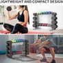 Compact Dumbbell Rack, Stabel Weight Rack for Holding 20 pieces Dumbbells Home Gym Storage, Multi-layer Weights Stand Holder (Rack Only) Image 6