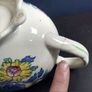 Beautiful Masons Ironstone Teapot in the Regency Pattern Circa 1940, Hairline on Handle Image 10