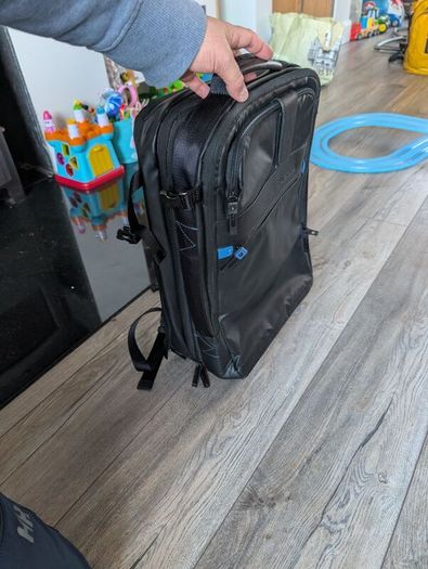 Samsonite travel backpack with laptop pouch
